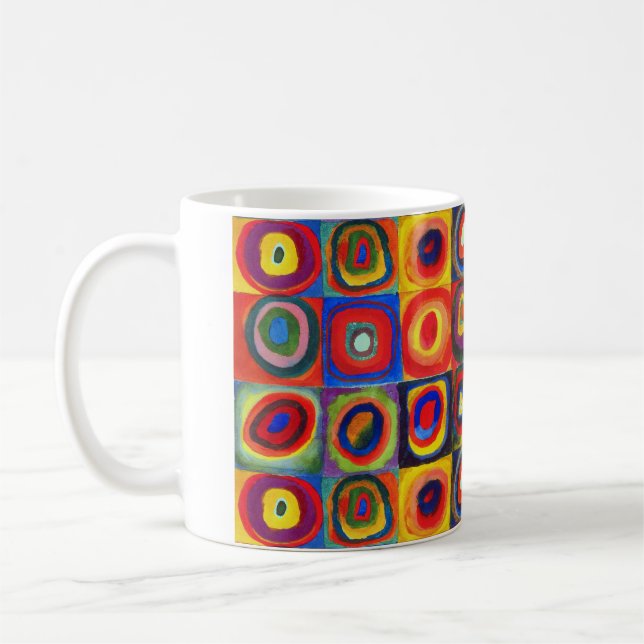 Colour Study by Wassily Kandinsky Coffee Mug (Left)