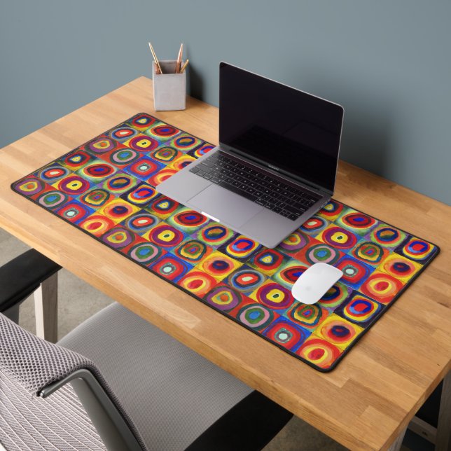 Colour Study by Wassily Kandinsky Desk Mat (Office 2)
