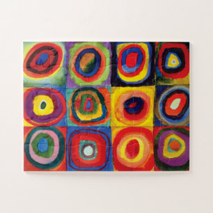 Colour Study by Wassily Kandinsky Jigsaw Puzzle