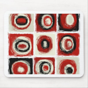 Colour Study of Snow White Mouse Mat