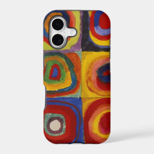 Colour Study of Squares Circles