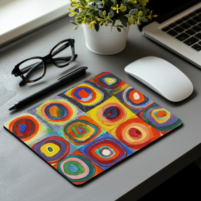 Colour Study | Wassily Kandinsky Mouse Mat (Creator Uploaded)