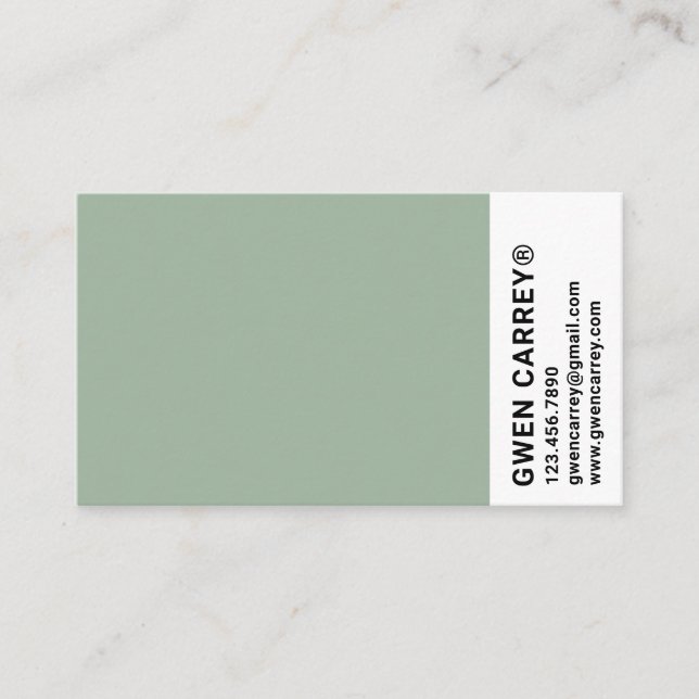 Colour Swatch Business Cards (Front)