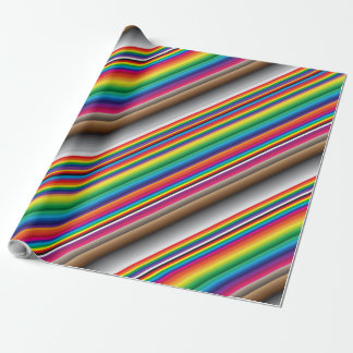 colour swatch diagonal gradient wrapping paper