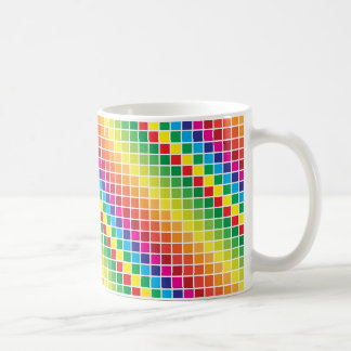 colour swatch rainbow coffee mug