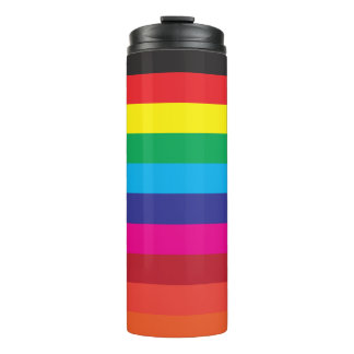 colour swatch rainbow thermal tumbler