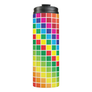 colour swatch rainbow thermal tumbler