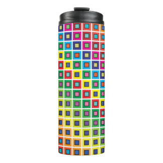 colour swatch rainbow thermal tumbler