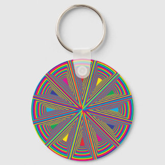 colour swatches yellow green cyan blue magenta red key ring