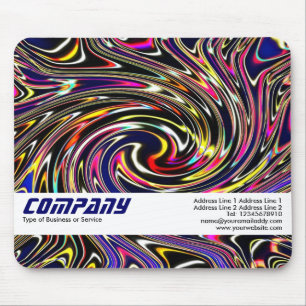 Colour Swirl, Business Mouse Mat