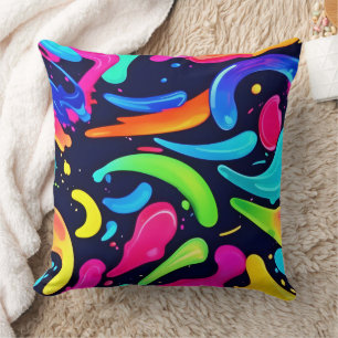 Colour Symphony: A Visual Feast Cushion