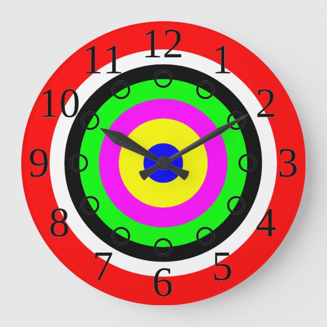 colour target clock (Front)