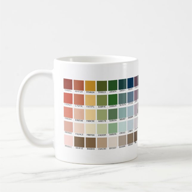 Colour Test Coffee Mug (Left)
