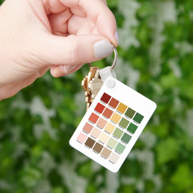 Colour Test Key Ring (Hand)