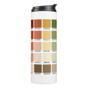 Colour Test Thermal Tumbler