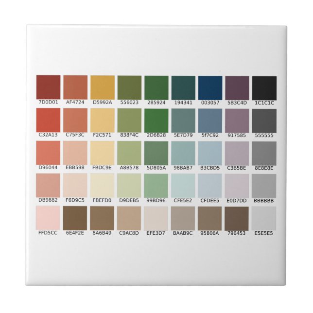 Colour Test Tile (Front)