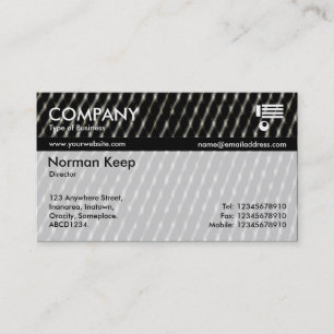 Colour Tex Banded - Dark Net Business Card