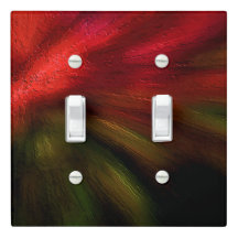 "Colour Texture Display" Light Switch Cover
