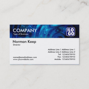Colour Texture Header (Logo) - Roman Baths Business Card