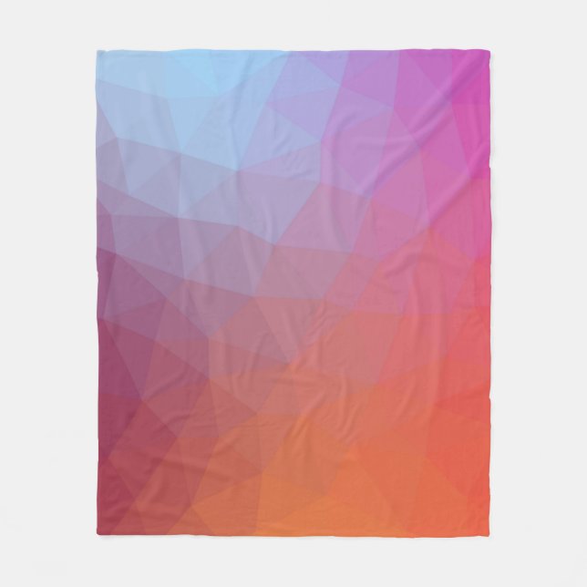 colour theme mosaic abstract backgroundabstract,ba fleece blanket (Front)