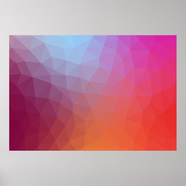 colour theme mosaic abstract backgroundabstract,ba poster (Front)