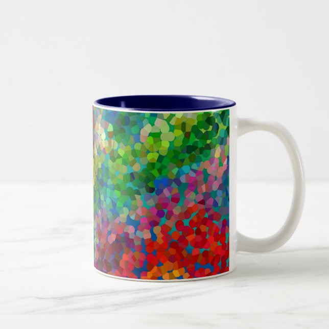 Colour Theory Clash Two-Tone Coffee Mug (Right)