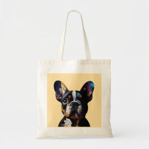 Colour Theory Frenchie Tote Bag