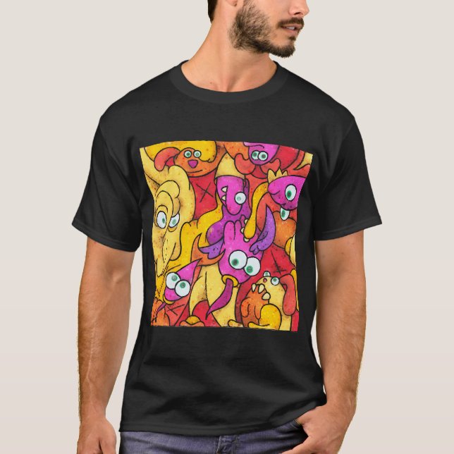 Colour Tiles #27A T-Shirt (Front)