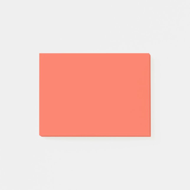 colour tomato post-it notes (Front)
