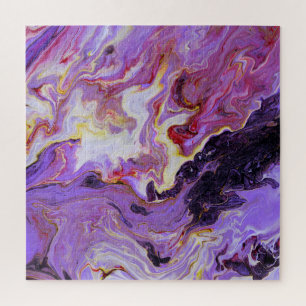 Colour tone acrylic paints, abstract. jigsaw puzzle