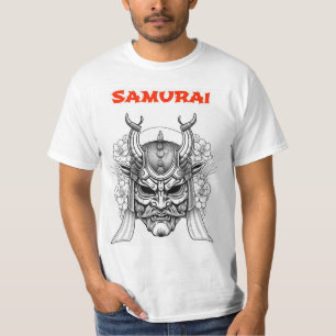 Colour T's Samurai mask manga Craft T-Shirt