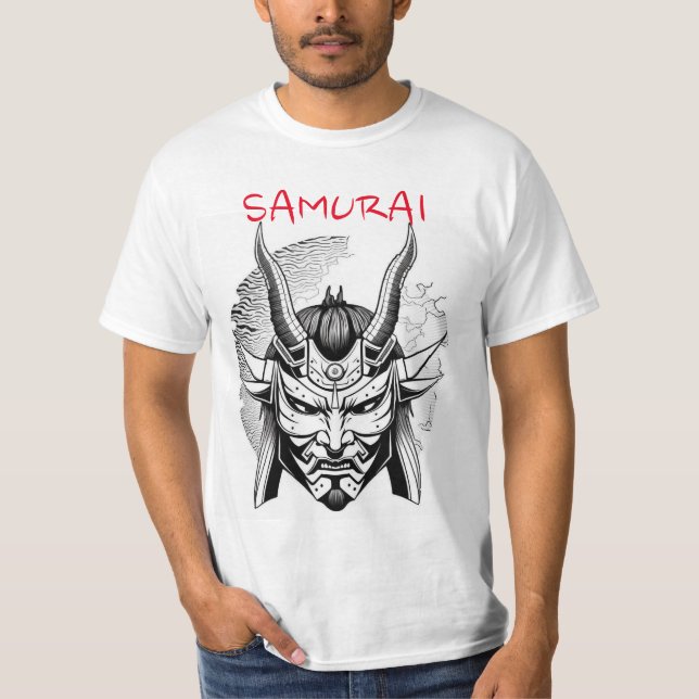 Colour T's Samurai Masks Crafts  T-Shirt (Front)