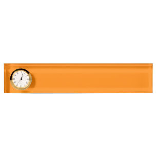 colour UT orange Nameplate