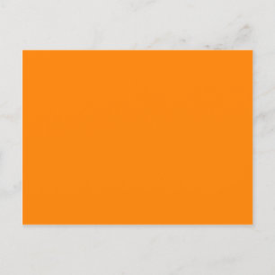 colour UT orange Postcard