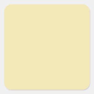 colour vanilla square sticker