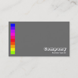 Colour Variations IV 01a - Grey Business Card