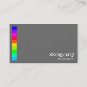 Colour Variations IV 03a - Grey Business Card