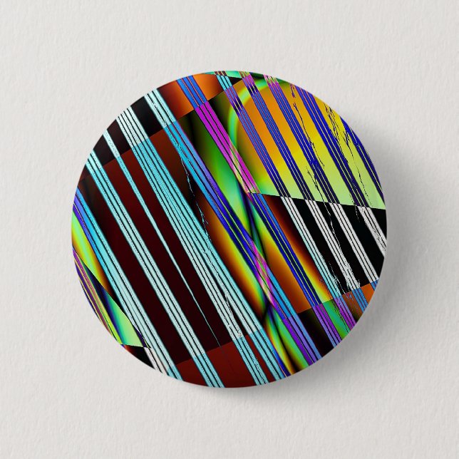 Colour Vortex 6 Cm Round Badge (Front)