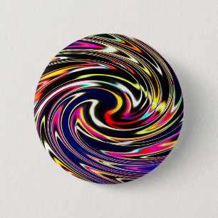Colour Vortex 6 Cm Round Badge