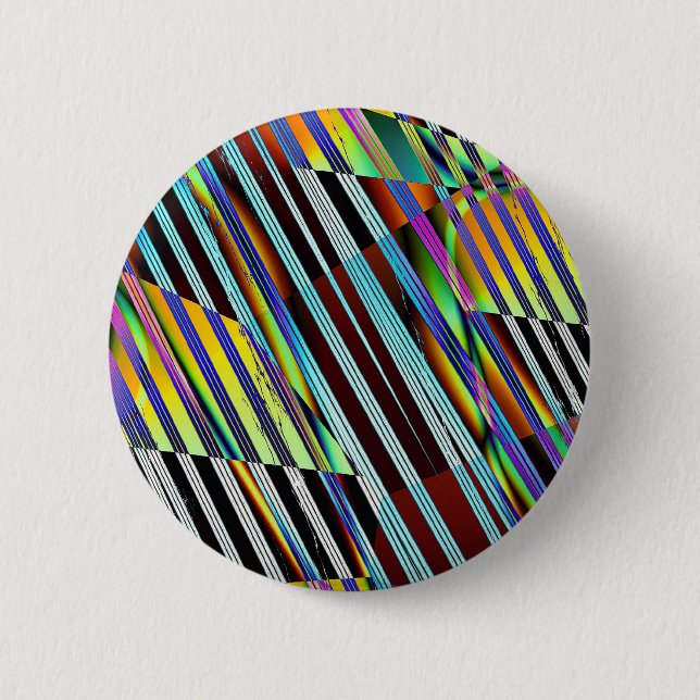 Colour Vortex - Customised 6 Cm Round Badge (Front)