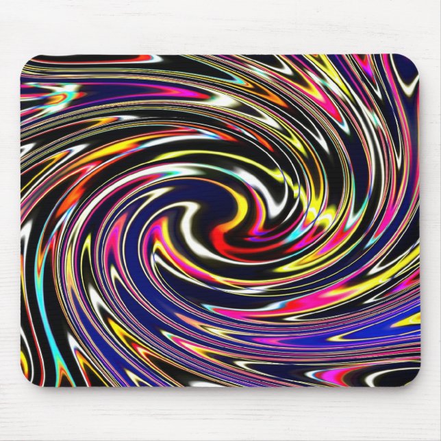 Colour Vortex Mouse Mat (Front)