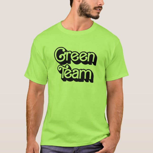 Colour War Green Team Shirt (Front)