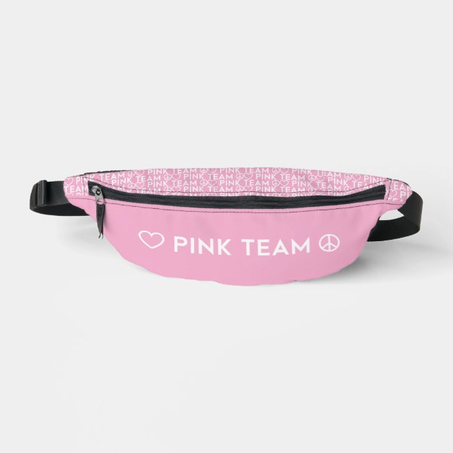 Colour War Pink Team Fanny Pack (Front)