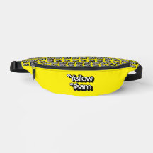 Colour War Yellow Team Fanny Pack