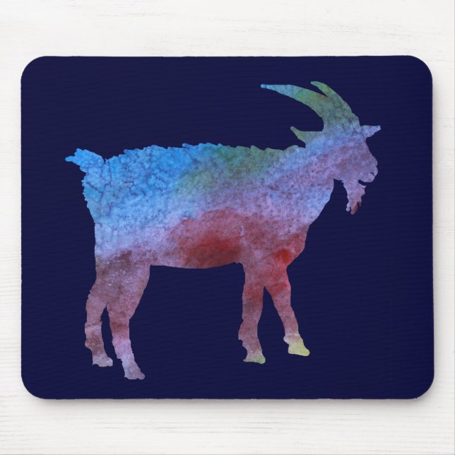 Colour Washed Goats Mouse Mat (Front)