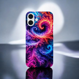 Colour wave Swirl iPhone 16 Plus Case