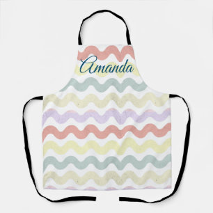 Colour Waves (Pastels) Apron