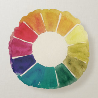 Colour Wheel #1 Pillow