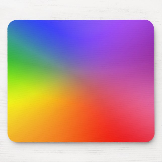 Colour Wheel: Abstract Colours Mouse Mat (Front)