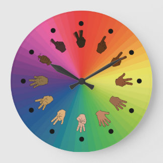 Colour Wheel ASL Clock (Minute segments)